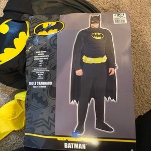 Mens batman costume. Size adult standard.